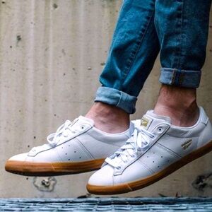 ASICS | Onitsuka Tiger Lawnship Gum Sole Sneaker White Leather Size 9